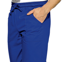 PANTALONI ELASTICO MISTO COTONE P